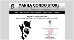 Desktop Screenshot of manilacondostore.com