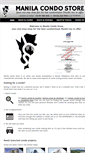 Mobile Screenshot of manilacondostore.com