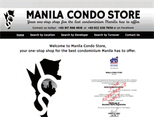Tablet Screenshot of manilacondostore.com